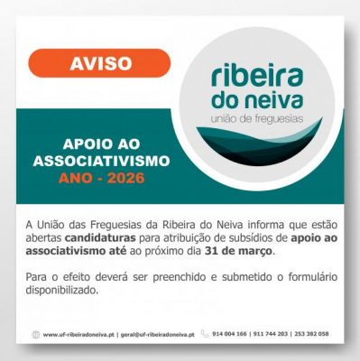 APOIO AO ASSOCIATIVISMO